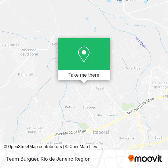 Team Burguer map