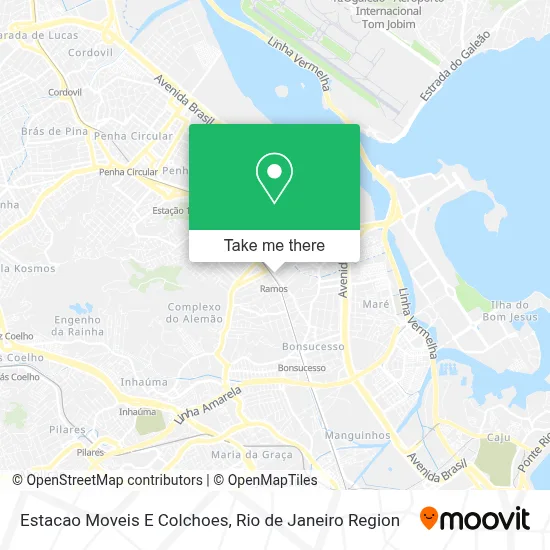 Estacao Moveis E Colchoes map