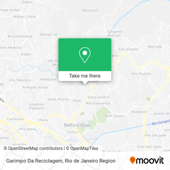 Garimpo Da Reciclagem map