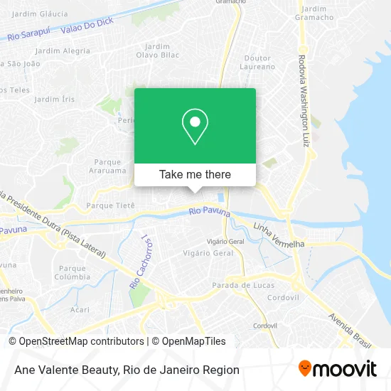 Ane Valente Beauty map