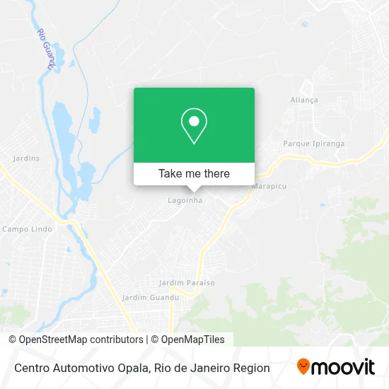 Centro Automotivo Opala map