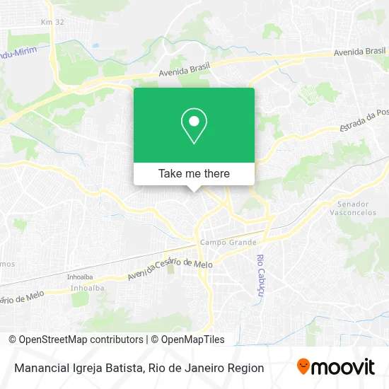Manancial Igreja Batista map