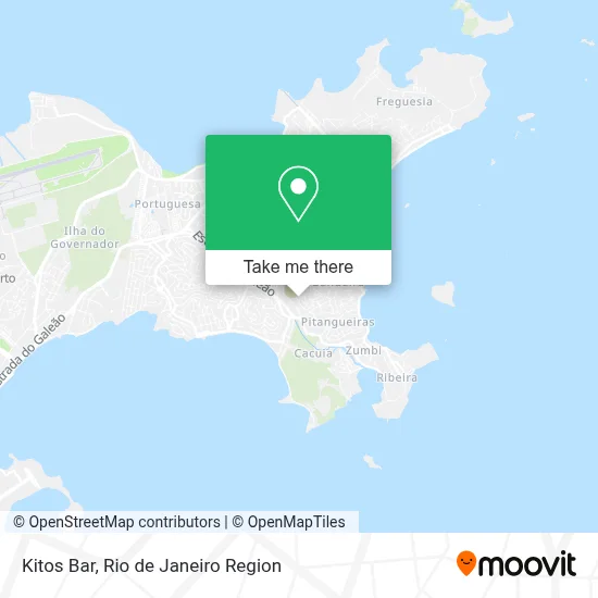 Kitos Bar map
