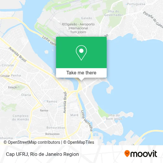Cap UFRJ map
