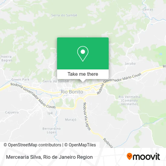 Mercearia Silva map