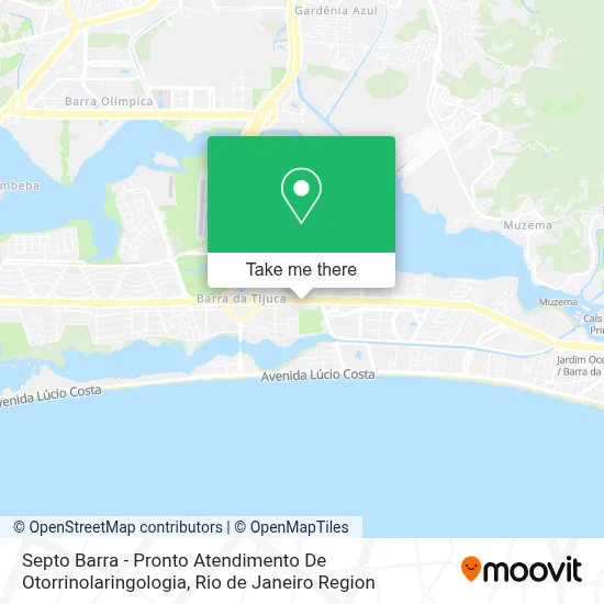Septo Barra - Pronto Atendimento De Otorrinolaringologia map