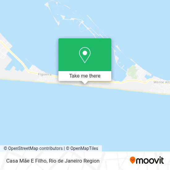 Casa Mãe E Filho map