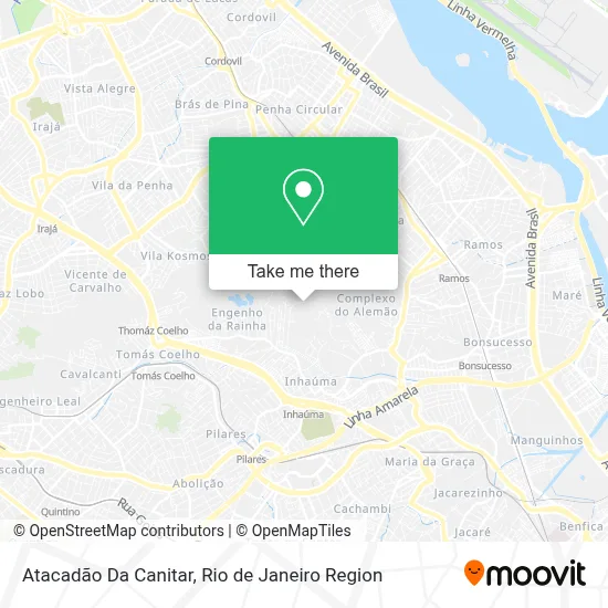 Atacadão Da Canitar map