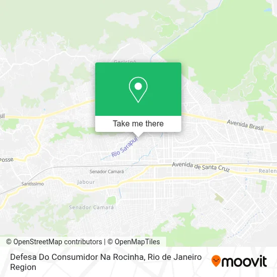 Defesa Do Consumidor Na Rocinha map