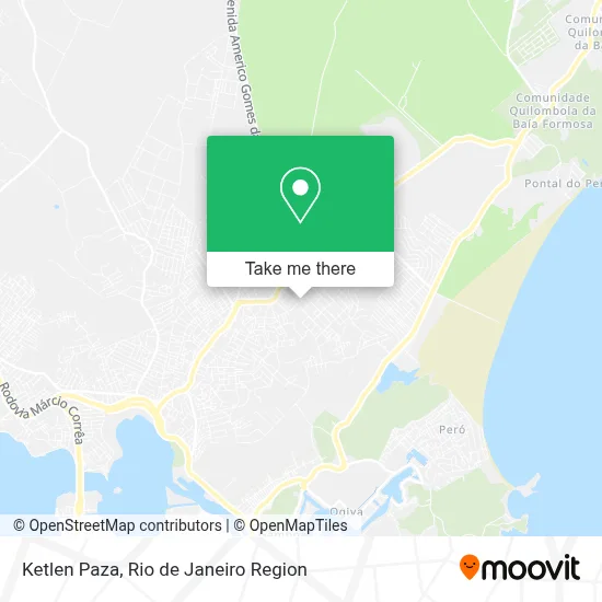 Ketlen Paza map