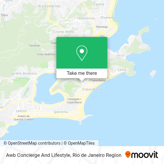 Awb Concierge And Lifestyle map