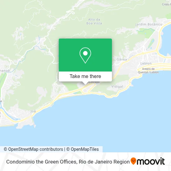 Condominio the Green Offices map