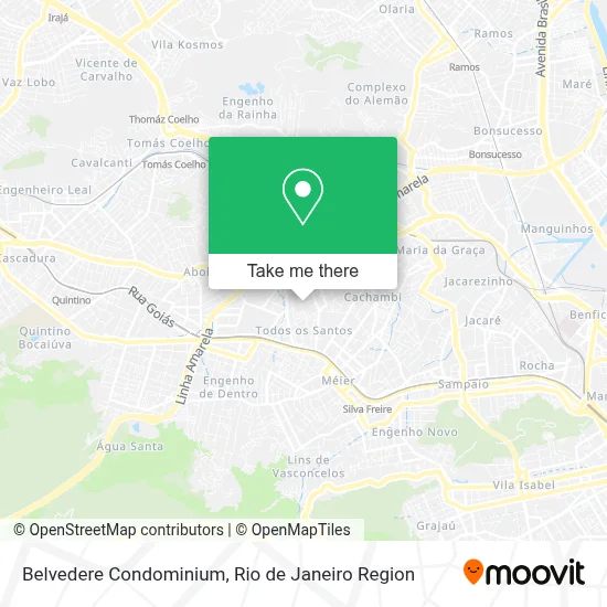 Condominio Belvedere map