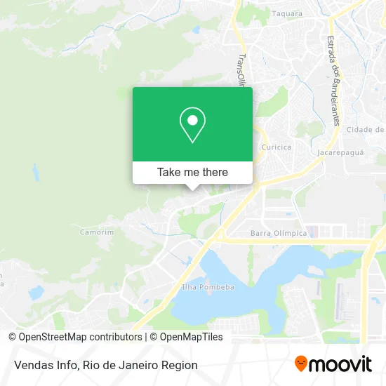 Vendas Info map