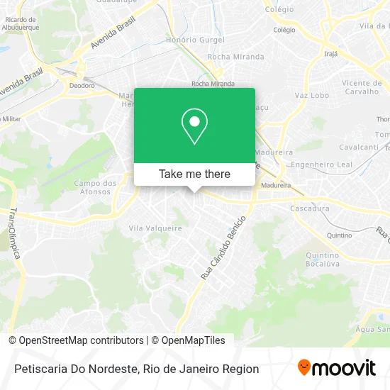 Petiscaria Do Nordeste map