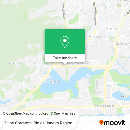 Dupê Corretora map