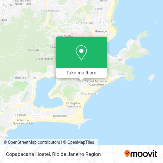 Copabacana Hostel map