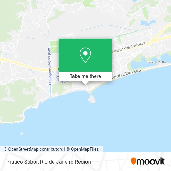 Pratico Sabor map