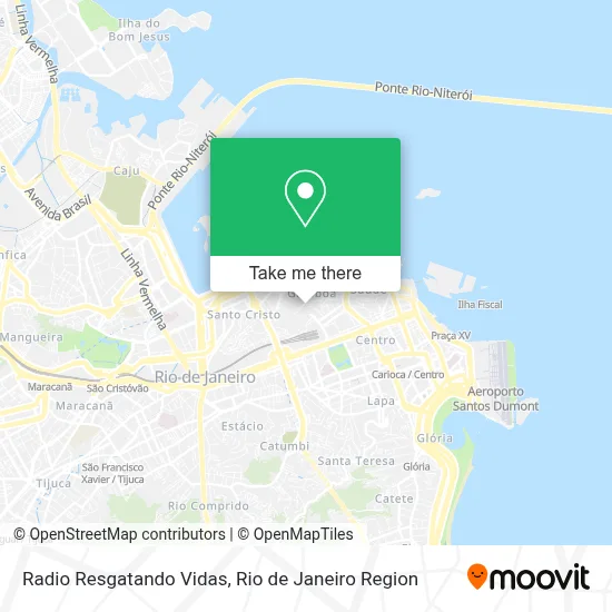 Radio Resgatando Vidas map