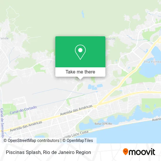 Piscinas Splash map