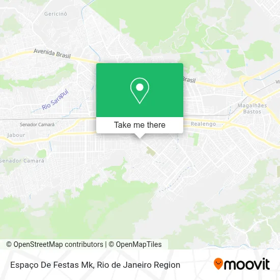Espaço De Festas Mk map