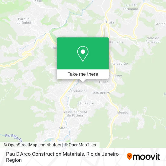 Pau D'Arco Construction Materials map