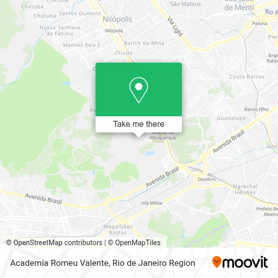 Academia Romeu Valente map