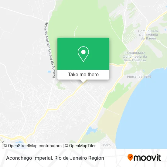 Aconchego Imperial map