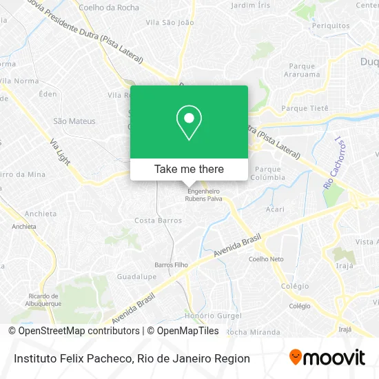 Instituto Felix Pacheco map