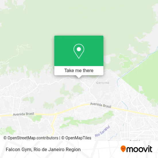 Falcon Gym map