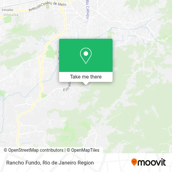 Rancho Fundo map