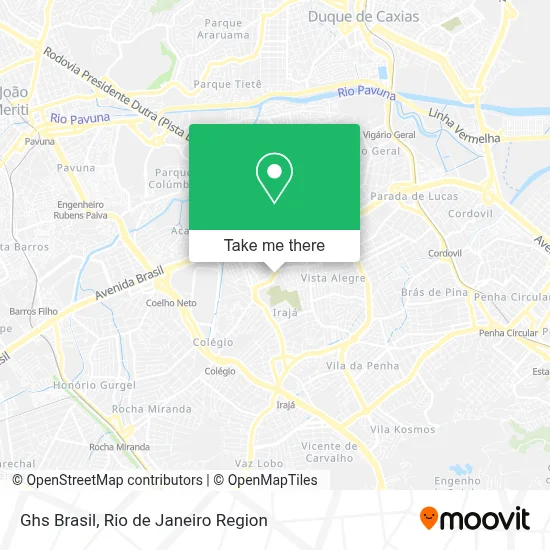 Ghs Brasil map