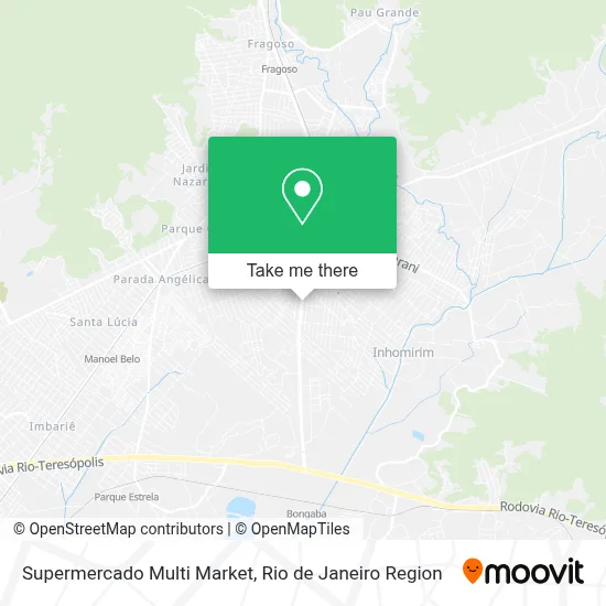 Supermercado Multi Market map
