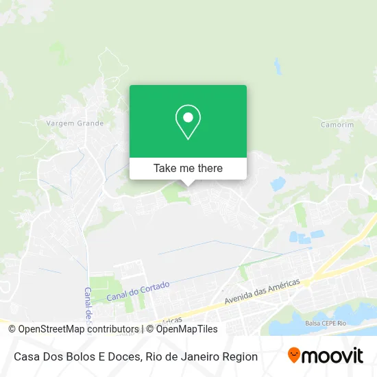 Casa Dos Bolos E Doces map