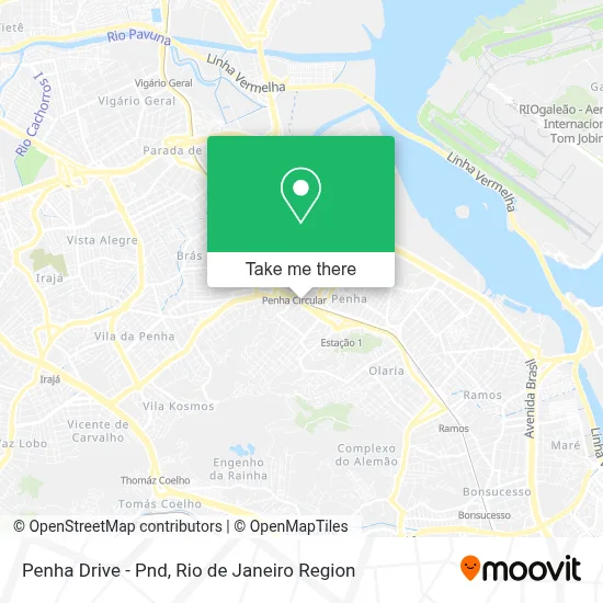 Penha Drive - Pnd map