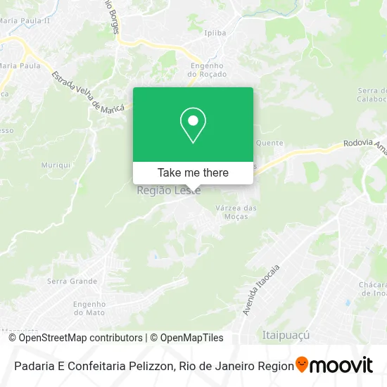 Padaria E Confeitaria Pelizzon map