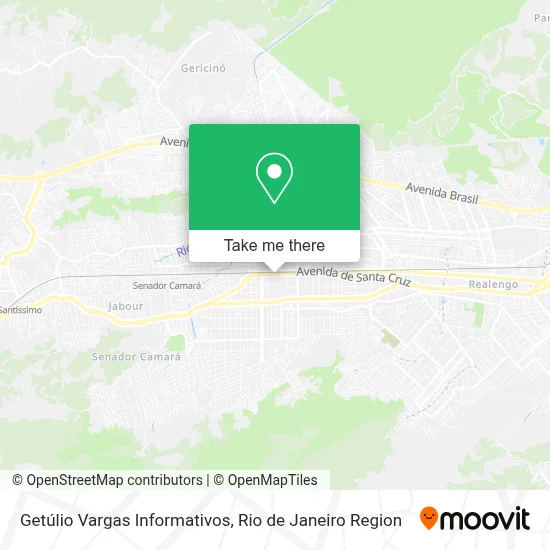 Getúlio Vargas Informativos map