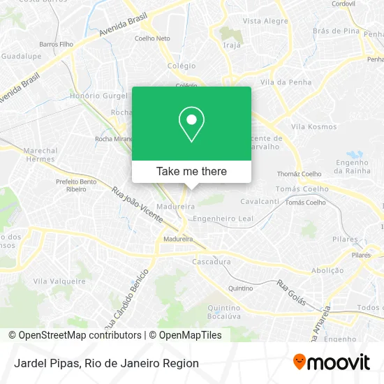 Jardel Pipas map
