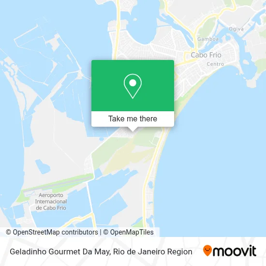 Geladinho Gourmet Da May map