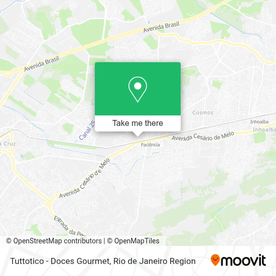 Tuttotico - Doces Gourmet map