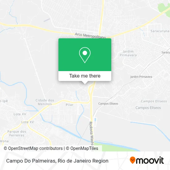 Campo Do Palmeiras map