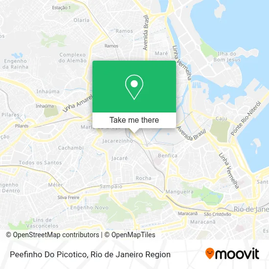 Peefinho Do Picotico map