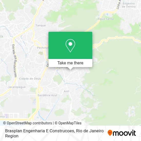 Brasplan Engenharia E Construcoes map