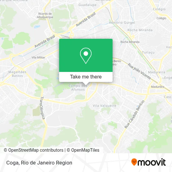 Coga map