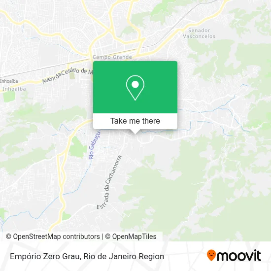 Empório Zero Grau map