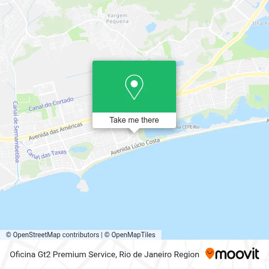Oficina Gt2 Premium Service map