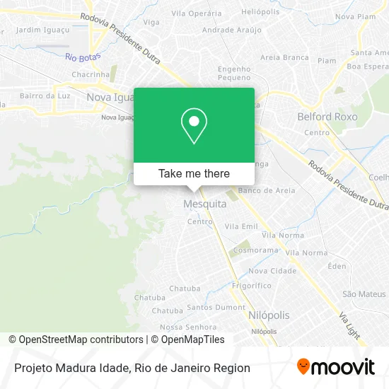 Projeto Madura Idade map
