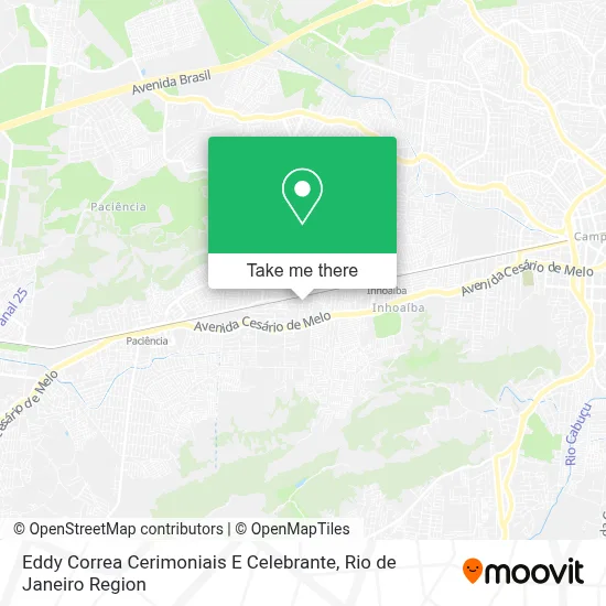 Eddy Correa Cerimoniais E Celebrante map