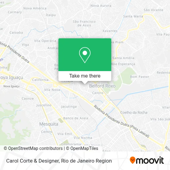 Carol Corte & Designer map
