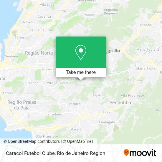 Caracol Futebol Clube map